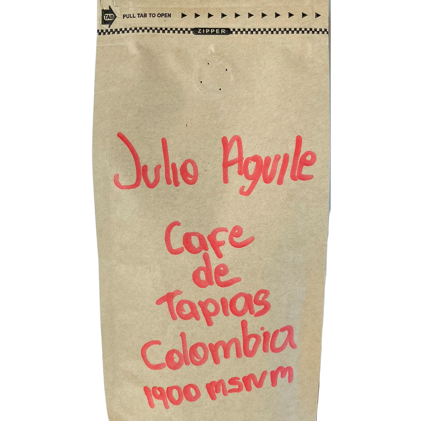 Red Mountain Café Don Julio — Castillo varietal from Julio Aguile, Tapias (Tolima), Colombia — 250 g whole bean, medium roast - Desapega.nl
