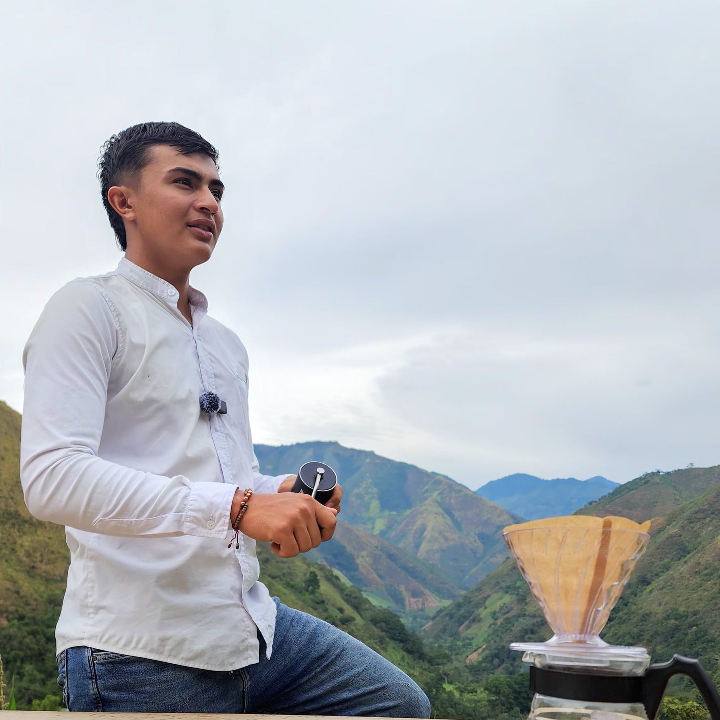 The Red Mountain Café Lucho — Castillo varietal from Luis "Lucho" Velasquez, Playa Rica (Tolima), Colombia — 250 g whole-bean medium roast - Desapega.nl