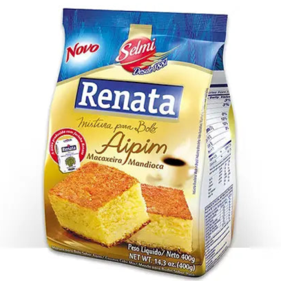 Renata Mistura para Bolo Aipim 400g - Brazilian Cassava Cake Mix - Desapega