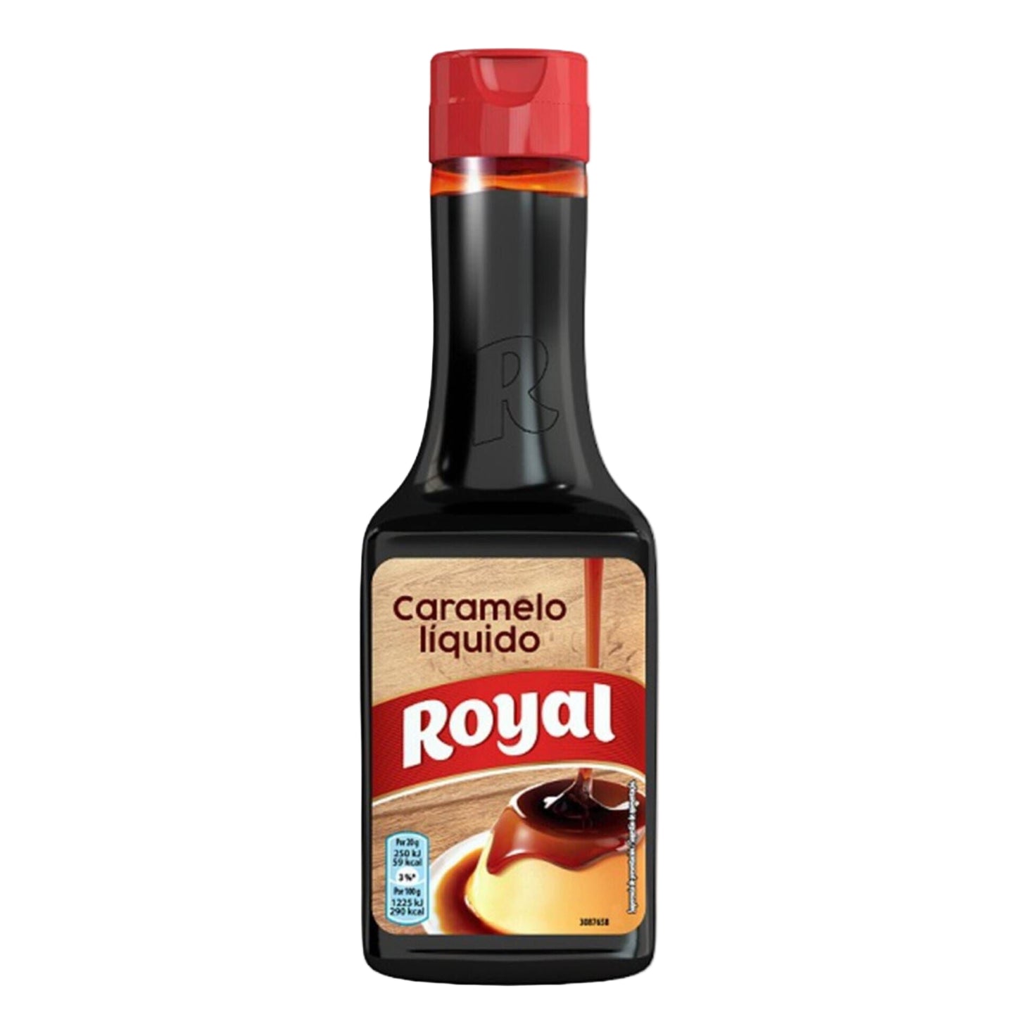 Royal Liquid Caramel 400g jar - golden caramel topping for desserts and pastries - Desapega.nl
