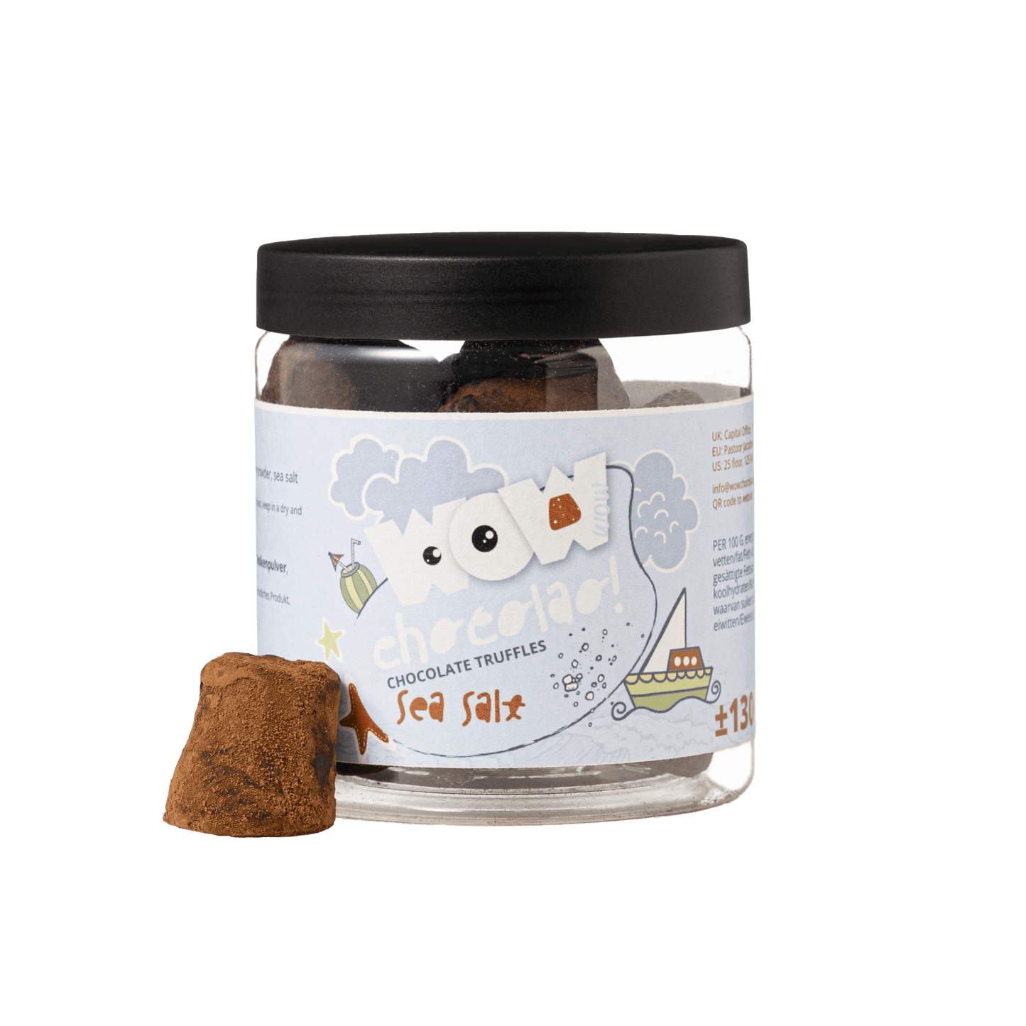 Sea salt Summer edition Chocolate Truffles - 130g Gifting jar