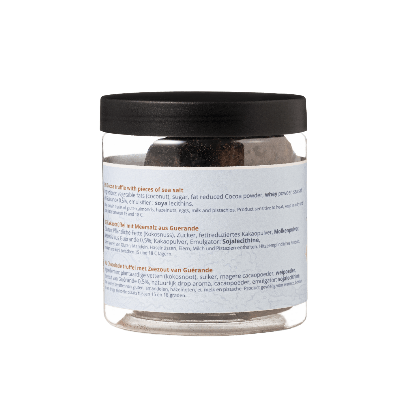 Sea salt Summer edition Chocolate Truffles - 130g Gifting jar