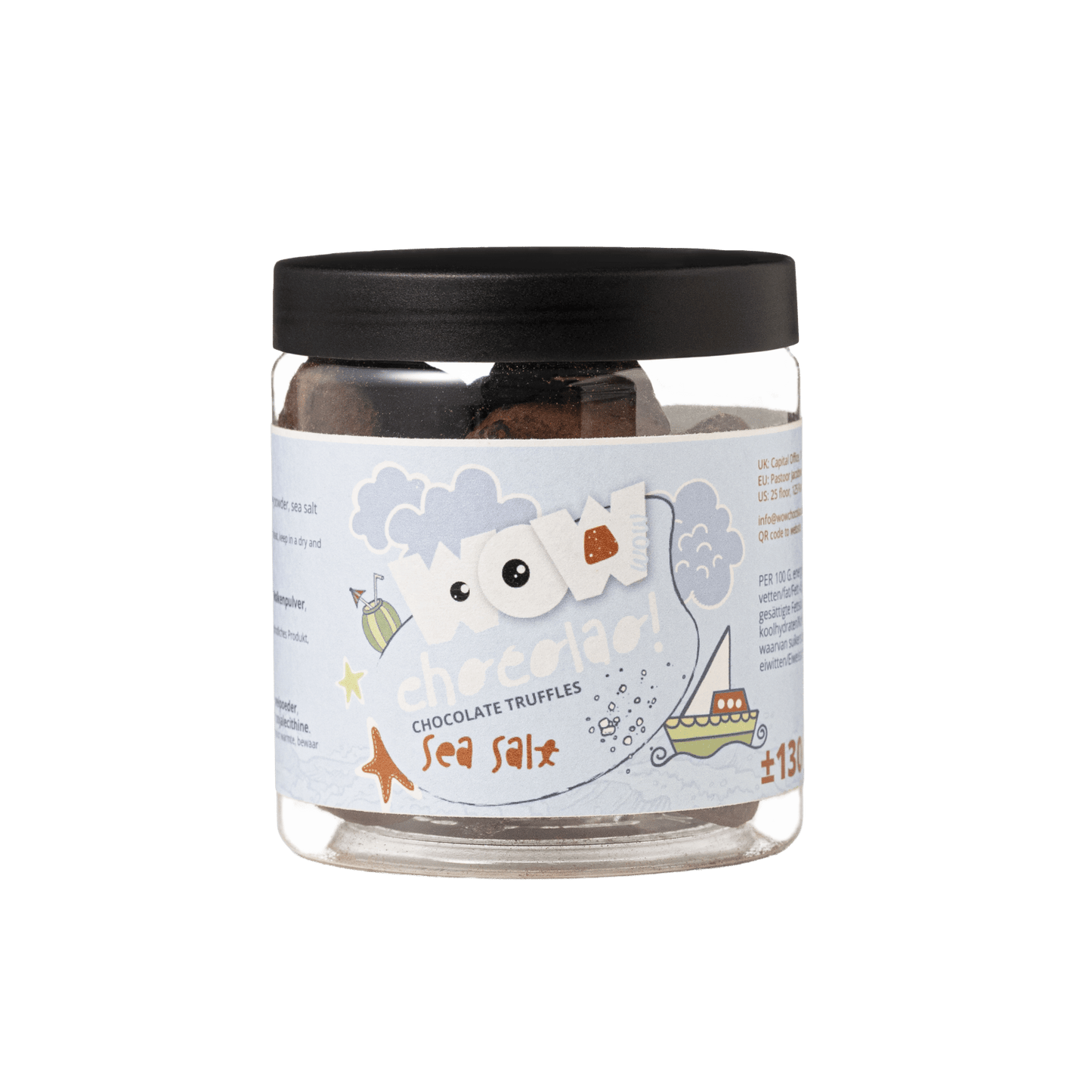Sea salt Summer edition Chocolate Truffles - 130g Gifting jar