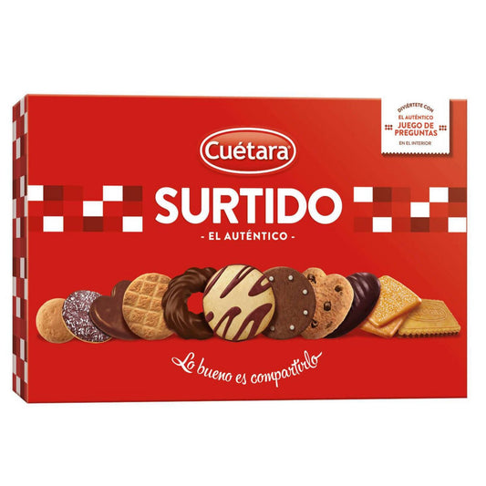 Cuétara Surtido de Bolachas Galletas 210g - Assorted Spanish Biscuit Selection - Desapega