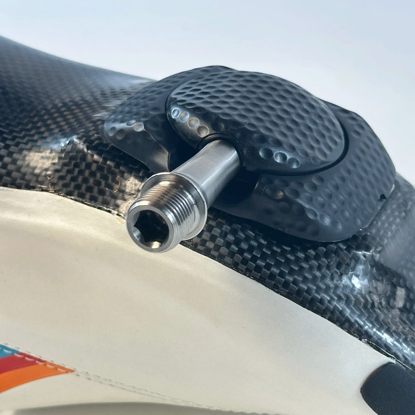 Sapatilha de ciclismo Chronos Bianco - Montagem direta Wahoo Speedplay