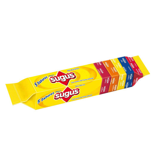 Sugus Caramelos de Fruta 45g — assorted fruit chews candy - Desapega