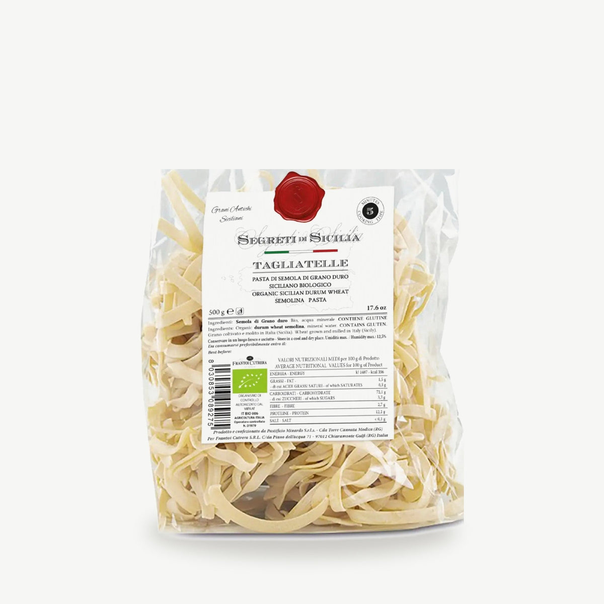 Tagliatelle – Biologische Siciliaanse Pasta