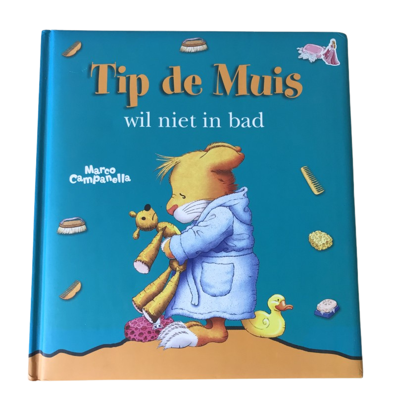 Tip de Muis - wil niet in bad