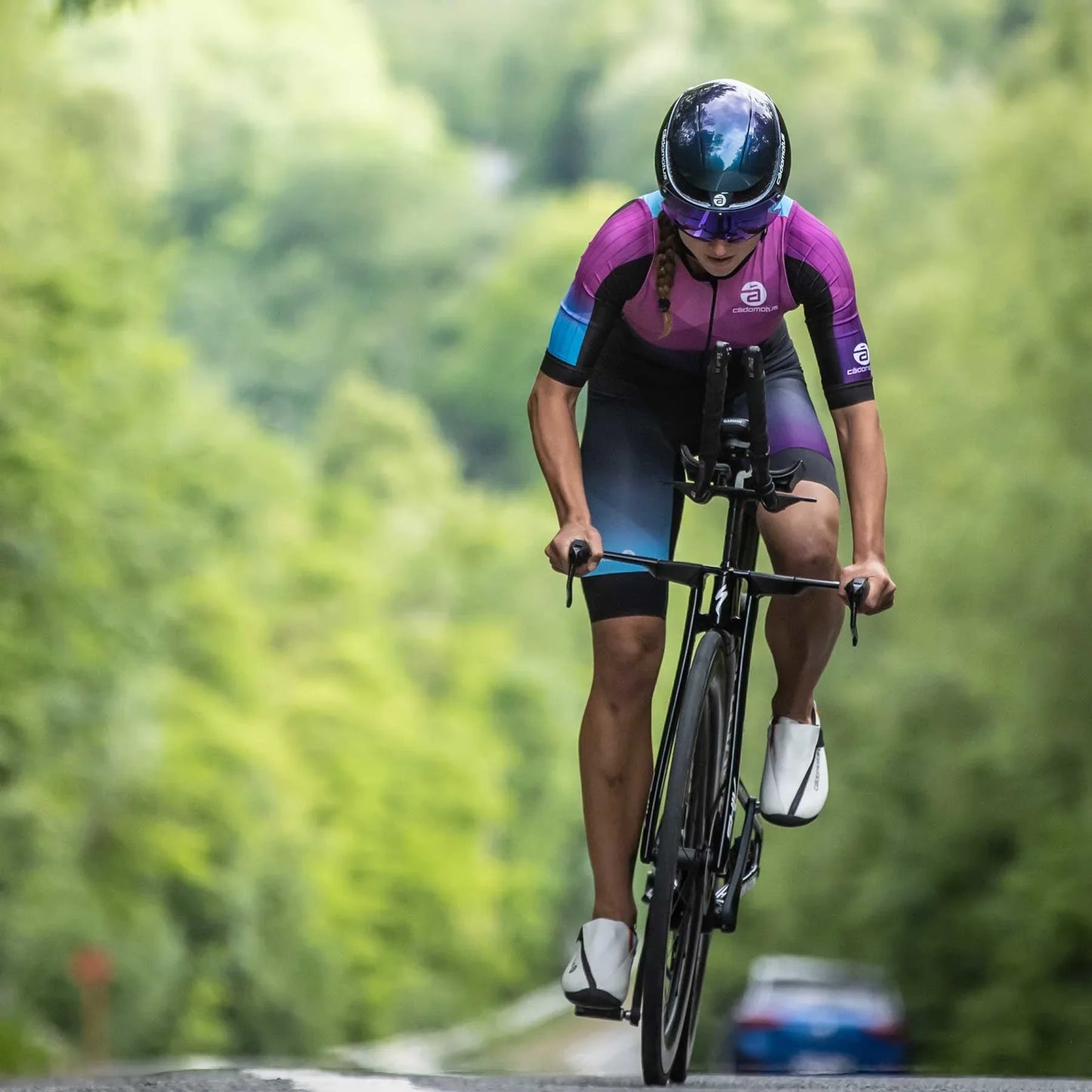 Capacete Omega Aero para Triatlo e Patinação de Velocidade