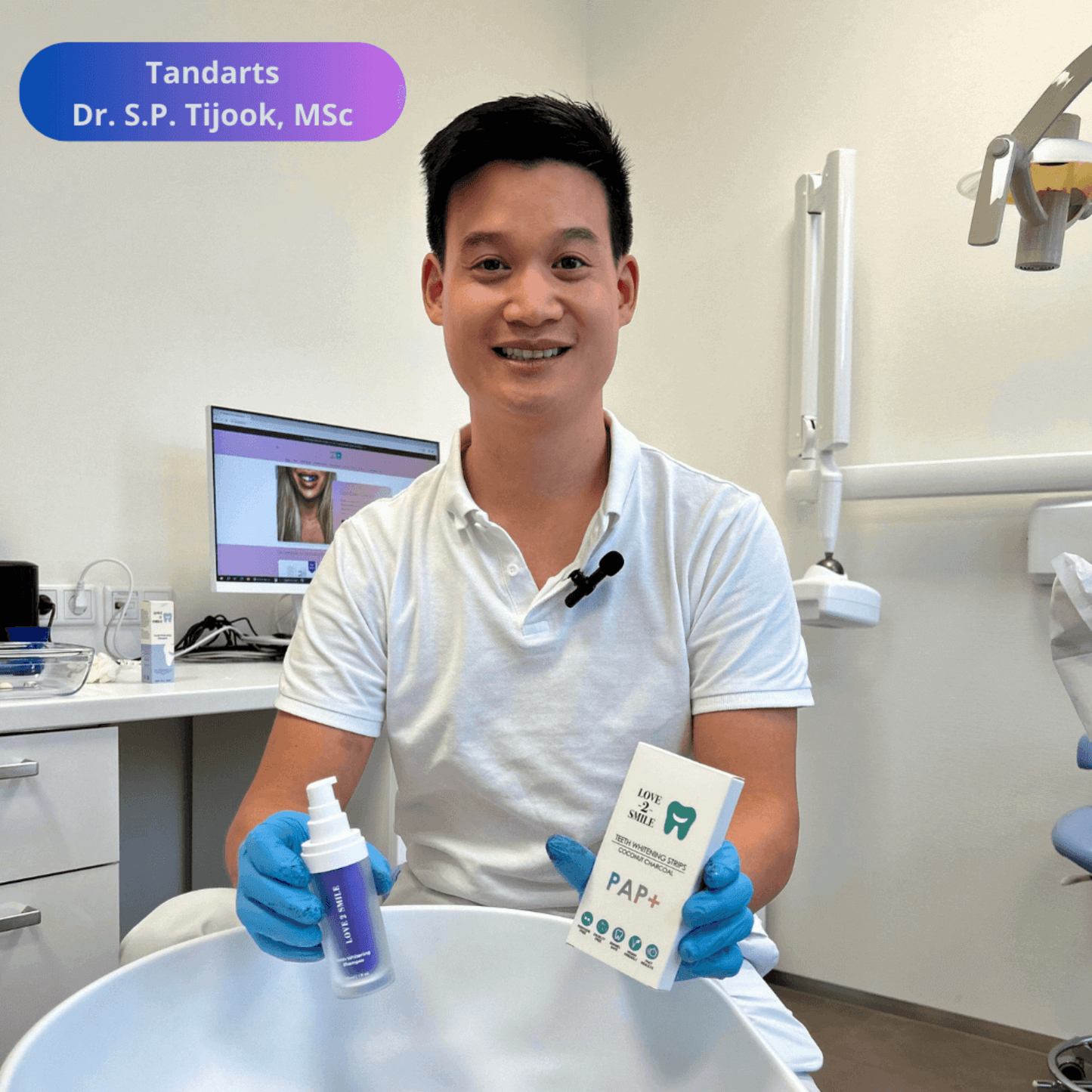 Shampoo Clareador de Dentes