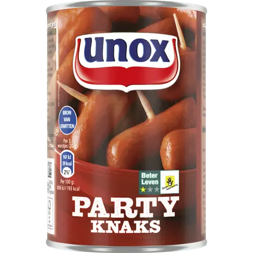 Unox Knaks Party 400g pack of Dutch smoked sausages knakworst - Desapega.nl