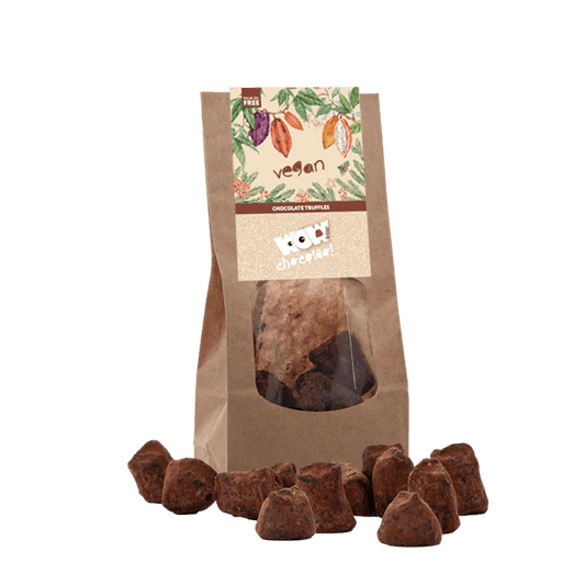 Vegan Chocolate Truffles - Christmas Edition - Biodegradable bag 130g