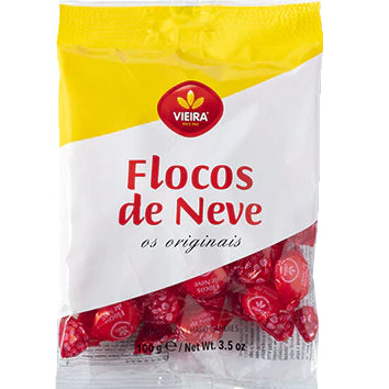 Vieira Rebuçados Flocos de Neve 100g — Snowflake candy sweets - desapega.nl
