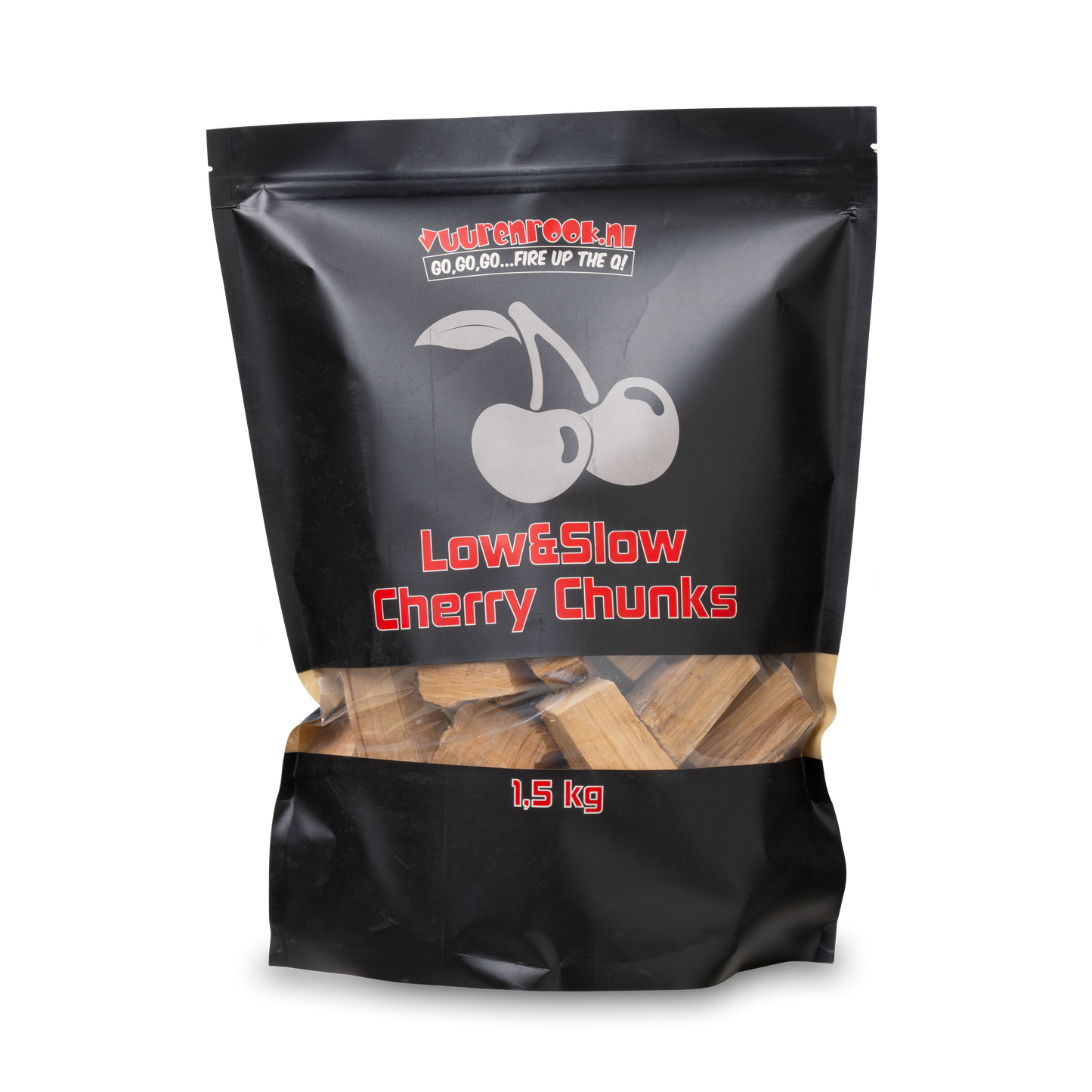 Vuur&Rook Low&Slow Kersen Chunks 1,5 kg