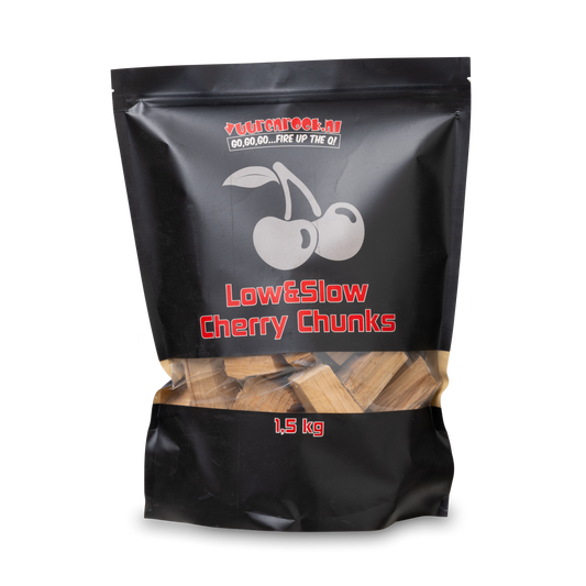 Vuur&Rook Low&Slow Kersen Chunks 1,5 kg