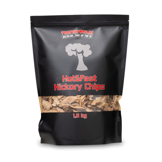 Vuur&Rook Hot&Fast Hickory Chips 1,5 kg