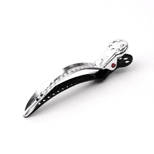 Y.S. Park Chignon Clip L Verdeelklem Krom Lang 94mm 5 stuks Zilver